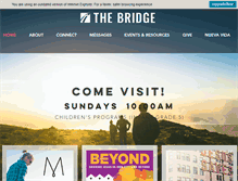 Tablet Screenshot of bridgechurch.us